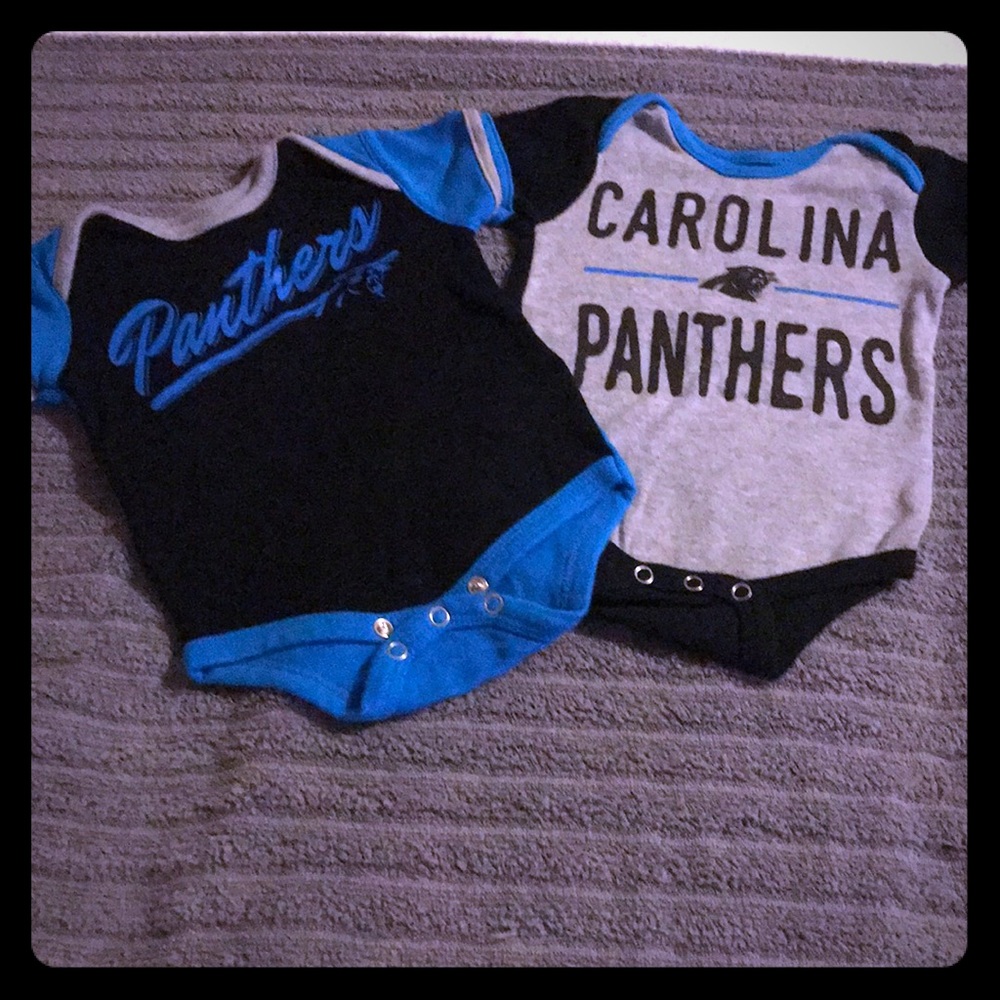 Official NFL Carolina Panthers onesies